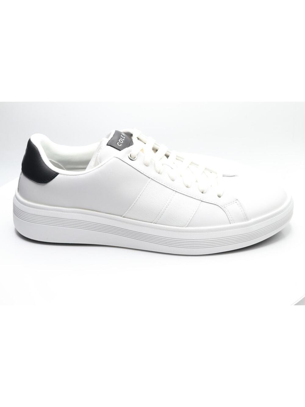 COLE HAAN MEN'S GRAND CROSSCOURT PREMIER, WHITE/BLACK/BIRCH, 9-W US